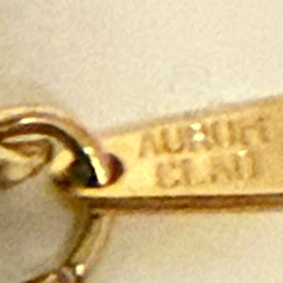 Avon Hazelnut Gold Tone Choker Necklace Textured Cone Shaped Clusters Bee Hives - Picture 7 of 9